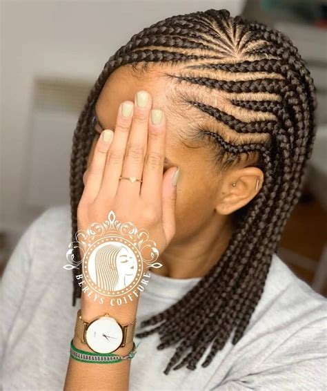 half cornrows half single braids|half up down cornrow hairstyles.